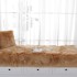 Plush floating window mat, window sill mat, imitation wool balcony mat, rustic tatami mat, thick anti slip sitting mat