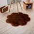Cross border bedroom plum blossom shaped floor mat, plush living room, study, carpet, staircase mat, Australian imitation wool floating window mat