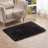 Cross border minimalist home bedroom plush floor mat, imitation wool leather carpet, floating window mat, living room balcony anti slip foot mat