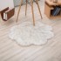 Imitation wool carpet plum blossom shaped carpet cushion sofa cushion circular chair cushion coffee table cushion bedroom door cushion living room cushion