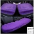 Winter car seat cushion three piece set without backrest, single piece cushion, winter car warm rabbit plush short plush cushion