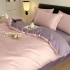 Light luxury 60 count long staple cotton bed top 4-piece set, all cotton embroidered bed sheet duvet set, Nantong home textile 4-piece set