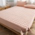 A-class waterproof raw cotton clip cotton bed sheet protective cover summer full package pure cotton Simmons mattress cover wholesale~