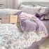 A-class washed cotton four piece set wholesale 2024 spring double-layer yarn bed sheet duvet cover Nantong bedding three piece set