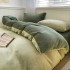Solid color milk velvet duvet cover single piece wholesale winter thick coral velvet duvet cover single product anti-static electric orchid velvet duvet cover