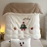 Winter Thick Milk Velvet Four Piece Set ins Cute Cartoon Sheep Velvet Towel Embroidered Bed Sheet Bedding Set