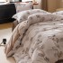 Thickened winter milk velvet four piece bed cover, bed sheet set, small and fresh Nantong home textile bedding
