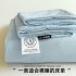 A-class mother and baby grade washed cotton single bed sheet, single checkered solid color single dormitory bed sheet, washed cotton double bed sheet~