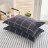 Wholesale cotton pillowcases, one pair of pure cotton pillowcases, household student dormitory pillowcases, cartoon checkered pillowcases