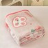 A-class flannel blanket, thickened warm coral fleece blanket, snowflake fleece cover blanket, office nap blanket wholesale