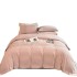 High end delicate and soft volcanic small brushed pure cotton four piece set, 100% cotton bed sheet, winter thick bedding