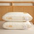 Wholesale of soy protein pillows, hotel pillows, household single rectangular pillows, feather velvet high, medium, and low pillows