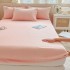 Winter Thick Milk Velvet Bed Sheet Single Item Warm Coral Velvet Bed Sheet Single Item Nantong Single Color Bed Sheet Wholesale