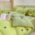 A-class washed cotton four piece set wholesale 2024 spring double-layer yarn bed sheet duvet cover Nantong bedding three piece set