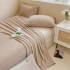 Winter Thick Milk Velvet Bed Sheet Single Item Warm Coral Velvet Bed Sheet Single Item Nantong Single Color Bed Sheet Wholesale