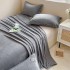 Winter Thick Milk Velvet Bed Sheet Single Item Warm Coral Velvet Bed Sheet Single Item Nantong Single Color Bed Sheet Wholesale