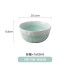 New cream style ceramic bowl and dish set with underglaze color tableware, high aesthetic value bowl and soup bowl combination, household ceramic bowl New cream style ceramic bowl and dish set with underglaze color tableware, high aesthetic value bowl and soup bowl combination, household ceramic bowl
