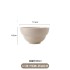 Home high-end 2024 new bowl and plate ceramic brushed milky white ceramic tableware set with Nordic minimalist style