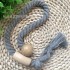 New high-quality round wood curtain magnetic buckle strap curtain buckle strap cross-border New high-quality round wood curtain magnetic buckle strap curtain buckle strap cross-border