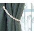 Cross border hot selling ABS pearl magnetic curtain strap curtain buckle without punching Cross border hot selling ABS pearl magnetic curtain strap curtain buckle without punching