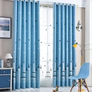 Manufacturer direct sales of high-precision castle embroidery blackout fabric, curtains and window screens, foreign trade AliExpress, Amazon