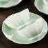 Jingdezhen Ceramic Home Jade Porcelain Pumpkin Rice Noodle Bowl Set Chinese Bowl Plate Plate Free Combination