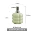 Simple ceramic hand sanitizer bottled toilet shampoo shower gel lotion press bottle hotel household bottle