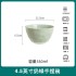 Vertical pattern anti slip high aesthetic light luxury cream style household ceramic tableware set bowl, plate, dish surface, soup bowl, fish plate, free