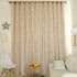 High precision thickened star curtains with hollowed out star shading curtains and window screens for foreign trade double-layer customization