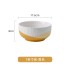Ceramic Bowl Cloth Pattern Bowl and Dish Set Home Ins High Beauty Simple Bowl, Chopstick, Dish and Utensils Complete Set Combination Bowl and Utensils
