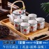 Jingdezhen Ceramic Tea Set Home Set Kung Fu Modern Minimalist Teapot Tea Cup 6-piece Set Comes with Bamboo Tray Jingdezhen Ceramic Tea Set Home Set Kung Fu Modern Minimalist Teapot Tea Cup 6-piece Set Comes with Bamboo Tray