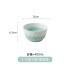 New cream style ceramic bowl and dish set with underglaze color tableware, high aesthetic value bowl and soup bowl combination, household ceramic bowl New cream style ceramic bowl and dish set with underglaze color tableware, high aesthetic value bowl and soup bowl combination, household ceramic bowl