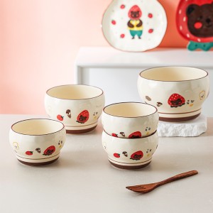 Specially Beautiful Bowl for Home Use 2024 New Ceramic Noodle Bowl, Oat Bowl for Home Use, Eating Bowl, Special Bowl, Single