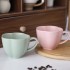 Ins style high aesthetic ceramic cup flower shaped coffee cup creative mug souvenir exquisite tea cup breakfast cup Ins style high aesthetic ceramic cup flower shaped coffee cup creative mug souvenir exquisite tea cup breakfast cup
