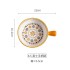Simple dishes set underglaze color Bohemian gifts household dishes dishes Noodles in soup bowls free combination wholesale