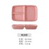 Ceramic Japanese style grid plate breakfast plate, one person eating creative children's home confinement fat reduction rectangular partition rice plate Ceramic Japanese style grid plate breakfast plate, one person eating creative children's home confinement fat reduction rectangular partition rice plate
