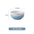 Ceramic Bowl Cloth Pattern Bowl and Dish Set Home Ins High Beauty Simple Bowl, Chopstick, Dish and Utensils Complete Set Combination Bowl and Utensils