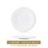 Dish and household free combination European style simple and luxurious ceramic ware with gold border ceramic tableware bowl and plate