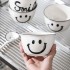 Ceramic Bowl Cute Rice Bowl Smiling Face Ins Wind Bowl Household Set High Beauty Tableware Instant Noodles Bowl Soup Bowl Batch Ceramic Bowl Cute Rice Bowl Smiling Face Ins Wind Bowl Household Set High Beauty Tableware Instant Noodles Bowl Soup Bowl Batch