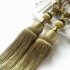 Cross border hot selling high-end gold wire tennis European style curtain hanging ball curtain tie rope single ball