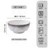 Ins style gradient gray rice bowl high-end ceramic dish set, household thick plate combination, complete set wholesale Ins style gradient gray rice bowl high-end ceramic dish set, household thick plate combination, complete set wholesale