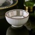 Jingdezhen anti slip, anti scald, environmentally friendly, light luxury household ceramic Roman tableware set, bowls, plates, noodles, soup bowls as gifts