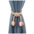WISh Cross border Exclusive Handmade Cotton Rope Curtain Buckle Rope Curtain Strap Curtain Strap Hanging Ball