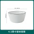Ceramic rice bowl for 2-6 people, household large soup bowl, instant noodle bowl, modern minimalist tableware set, bowl set, set