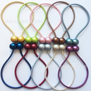 Manufacturer direct sales curtain magnetic buckle strap hanging ball magnetic curtain buckle magnetic buckle binding ball cross-border