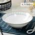 Rice bowl set, bowl gift, bone china, single, free to match, large noodle bowl, household tableware, ceramic dishes, plates