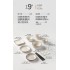 Japanese tableware and dishes set for home use 2024 new style simple modern housewarming new home tableware and dishes with high-end feeling
