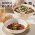 Household pickled Chinese cabbage fish large soup bowl, anti-skid and anti scalding ceramic, special large bowl for boiled fish, double ear household tableware