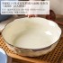 Pickled Chinese cabbage Fish Large Soup Bowl Anti slip and Anti scald Ceramic Boiled Fish Plus Pot Double Ear Household Tableware