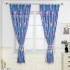 Foreign trade printed curtains, semi blackout curtains, simple Nordic style, colorful leaves, cross-border exclusive supply Foreign trade printed curtains, semi blackout curtains, simple Nordic style, colorful leaves, cross-border exclusive supply